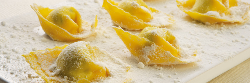 Ravioli con ricotta e spinaci senza glutine